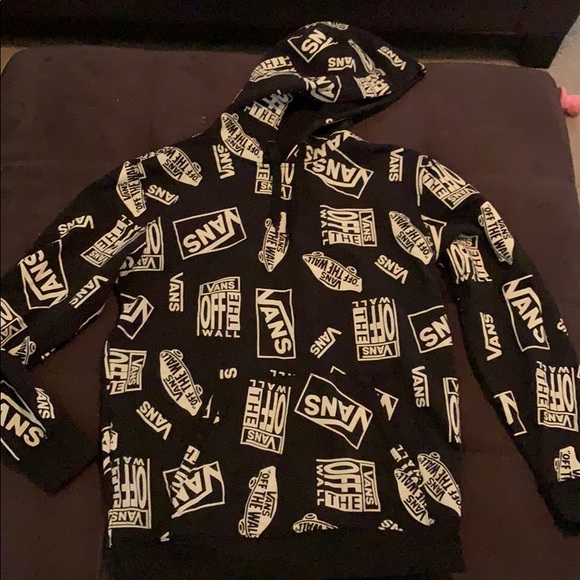 vans off the wall hoodie mens